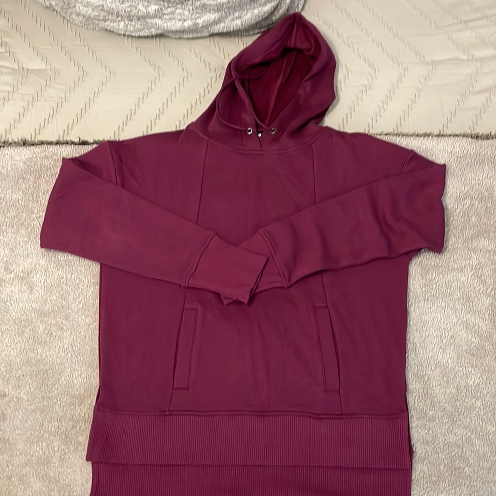 Avia Medium Burgundy Hoodie, Super Soft and Comfy